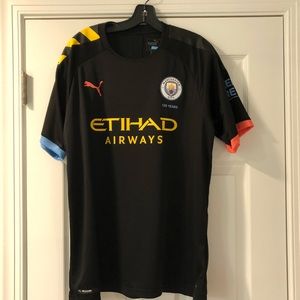 Puma Manchester City 2019 - 2020 Hacienda Inspired Away Kit Jersey Large Black